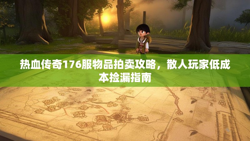 热血传奇176服物品拍卖攻略，散人玩家低成本捡漏指南