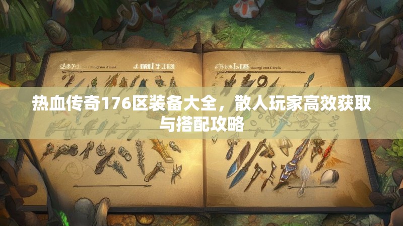 热血传奇176区装备大全，散人玩家高效获取与搭配攻略