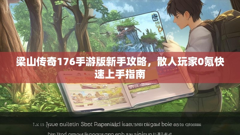 梁山传奇176手游版新手攻略，散人玩家0氪快速上手指南