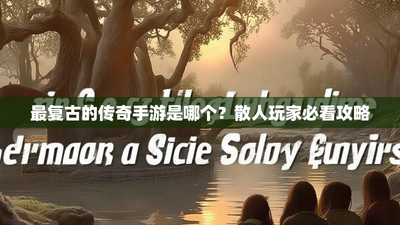最复古的传奇手游是哪个?散人玩家必看攻略