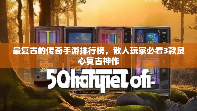 最复古的传奇手游排行榜,散人玩家必看3款良心复古神作