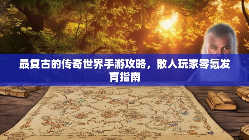 最复古的传奇世界手游攻略，散人玩家零氪发育指南