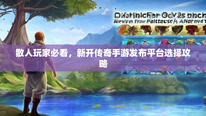 散人玩家必看，新开传奇手游发布平台选择攻略