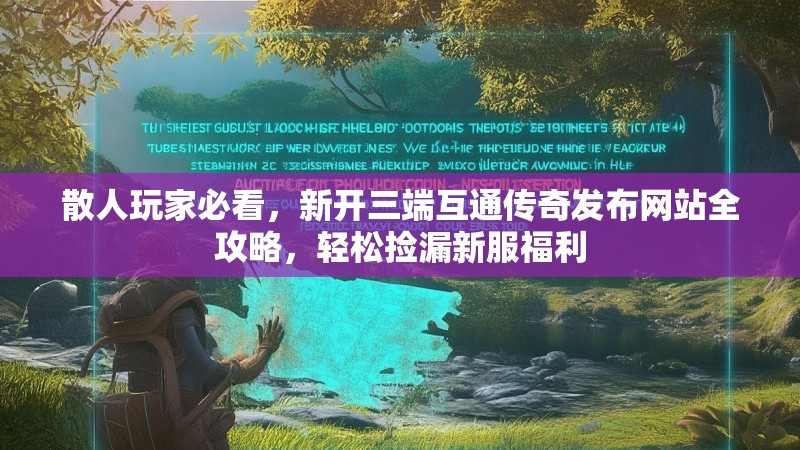 散人玩家必看,新开三端互通传奇发布网站全攻略,轻松捡漏新服福利