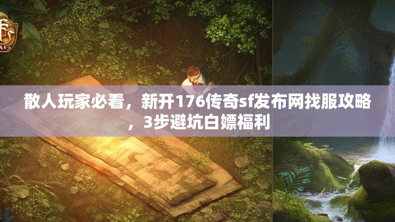 散人玩家必看，新开176传奇sf发布网找服攻略，3步避坑白嫖福利