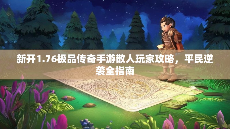 新开1.76极品传奇手游散人玩家攻略,平民逆袭全指南