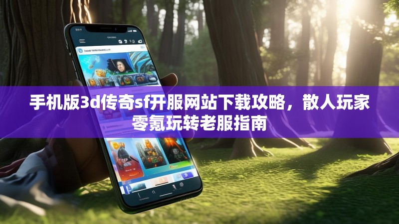 手机版3d传奇sf开服网站下载攻略,散人玩家零氪玩转老服指南