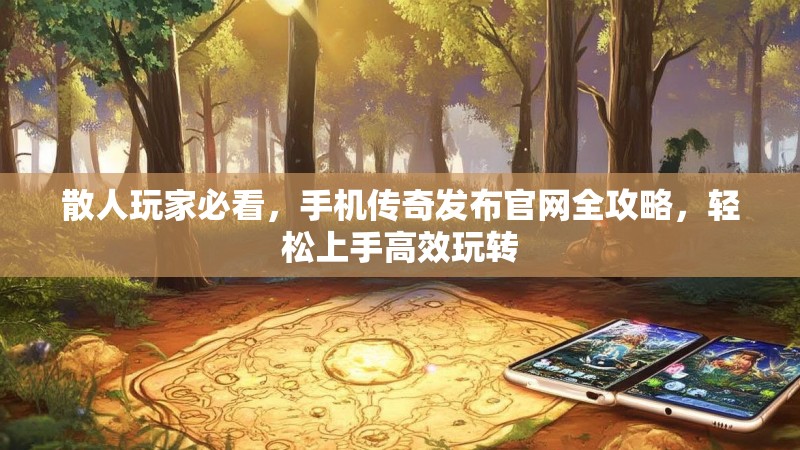 散人玩家必看,手机传奇发布官网全攻略,轻松上手高效玩转
