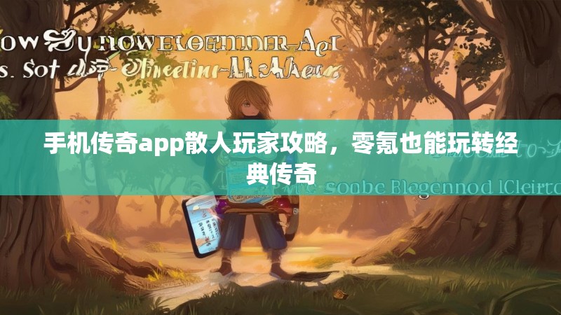 手机传奇app散人玩家攻略,零氪也能玩转经典传奇