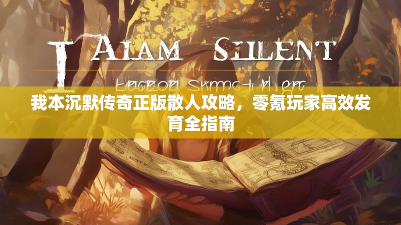 我本沉默传奇正版散人攻略，零氪玩家高效发育全指南