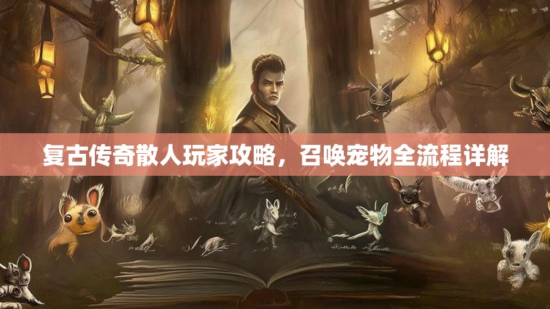 复古传奇散人玩家攻略,召唤宠物全流程详解
