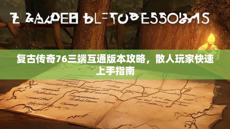 复古传奇76三端互通版本攻略，散人玩家快速上手指南