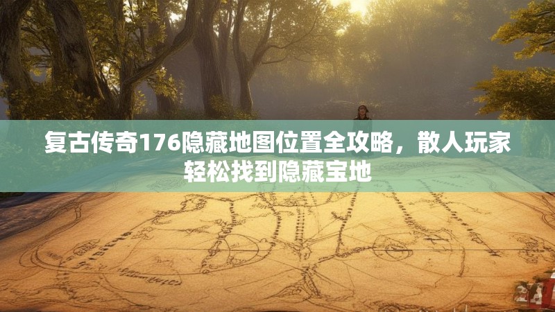 复古传奇176隐藏地图位置全攻略,散人玩家轻松找到隐藏宝地