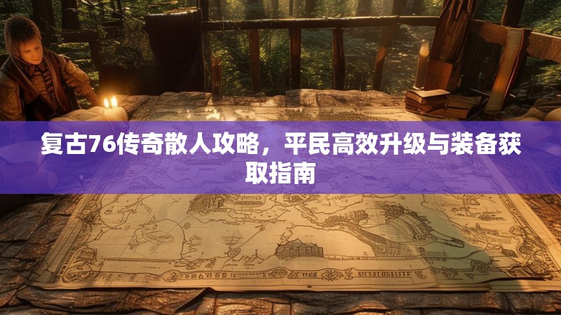 复古76传奇散人攻略,平民高效升级与装备获取指南