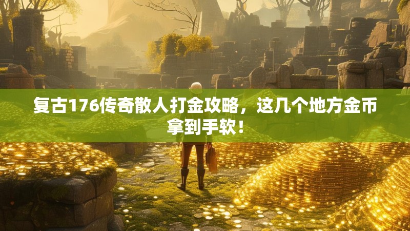 复古176传奇散人打金攻略，这几个地方金币拿到手软！
