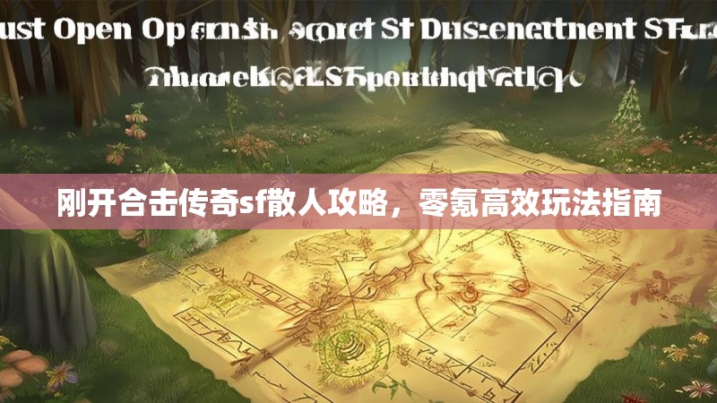 刚开合击传奇sf散人攻略,零氪高效玩法指南