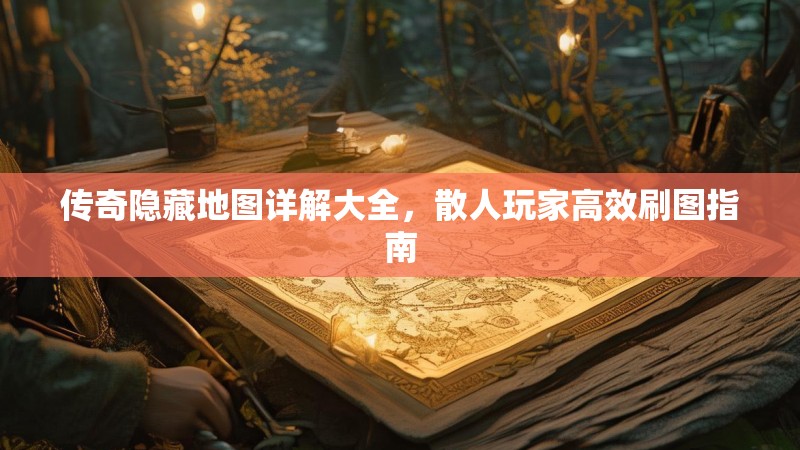 传奇隐藏地图详解大全,散人玩家高效刷图指南