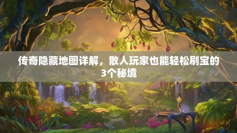 传奇隐藏地图详解,散人玩家也能轻松刷宝的3个秘境