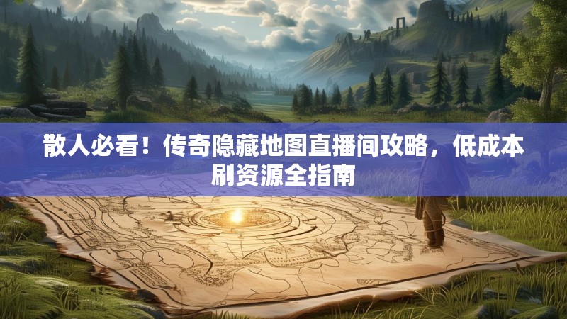 散人必看!传奇隐藏地图直播间攻略,低成本刷资源全指南