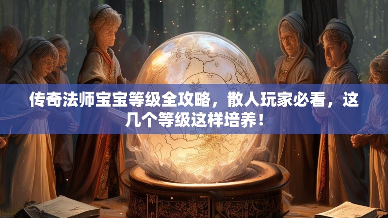 传奇法师宝宝等级全攻略,散人玩家必看,这几个等级这样培养!