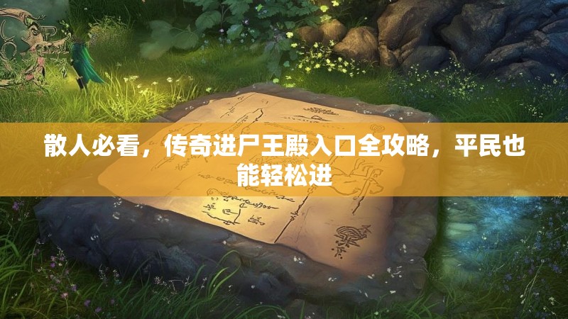 散人必看，传奇进尸王殿入口全攻略，平民也能轻松进