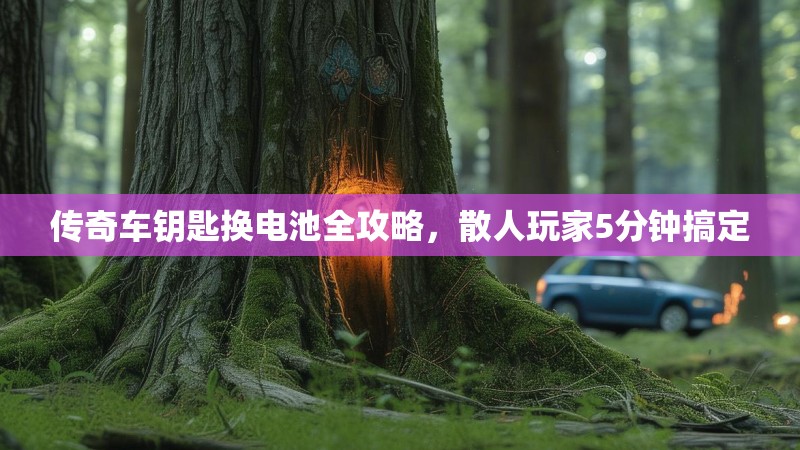 传奇车钥匙换电池全攻略,散人玩家5分钟搞定