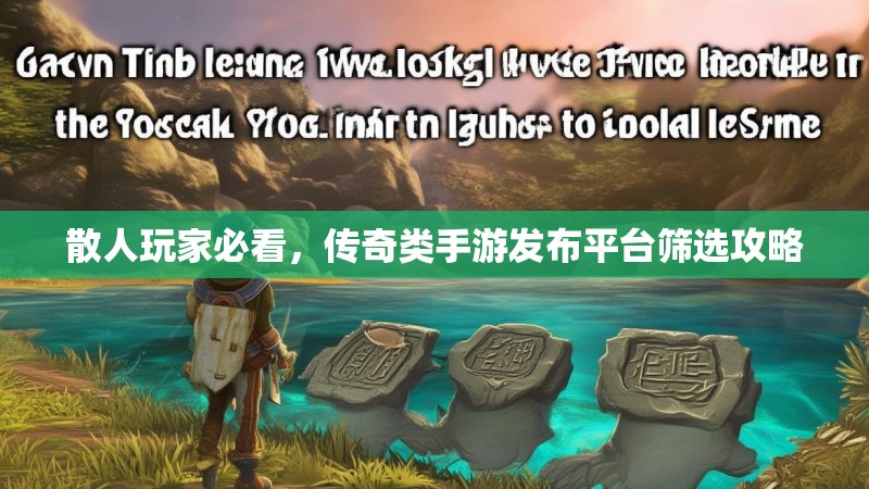 散人玩家必看,传奇类手游发布平台筛选攻略