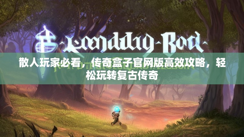 散人玩家必看,传奇盒子官网版高效攻略,轻松玩转复古传奇