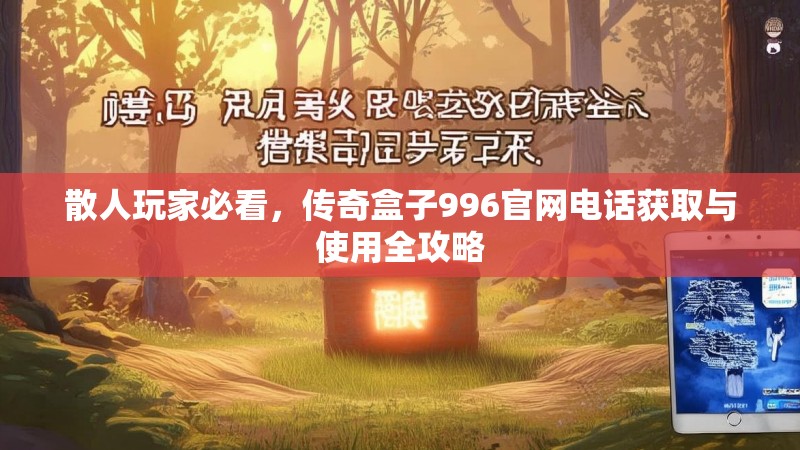 散人玩家必看,传奇盒子996官网电话获取与使用全攻略