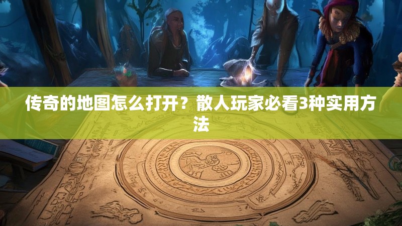 传奇的地图怎么打开？散人玩家必看3种实用方法