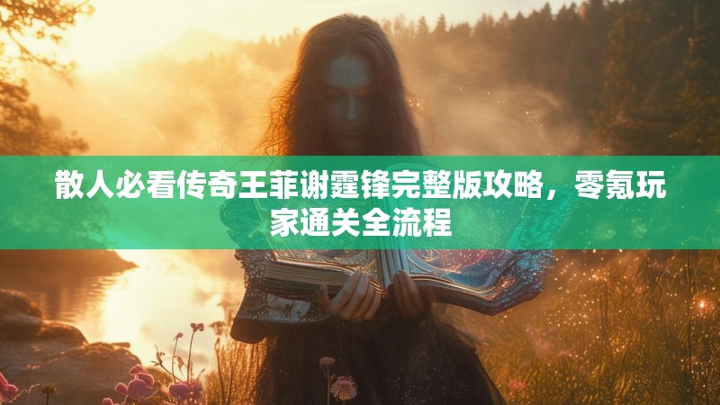 散人必看传奇王菲谢霆锋完整版攻略,零氪玩家通关全流程