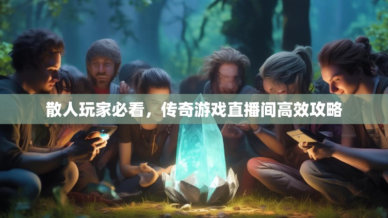 散人玩家必看,传奇游戏直播间高效攻略