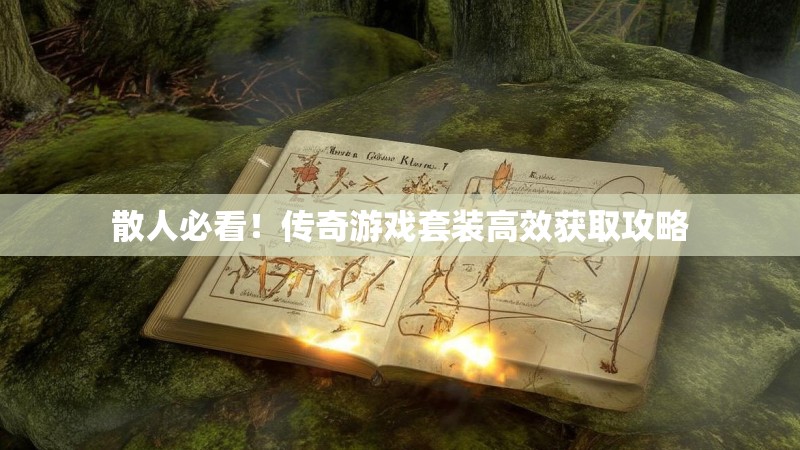 散人必看！传奇游戏套装高效获取攻略