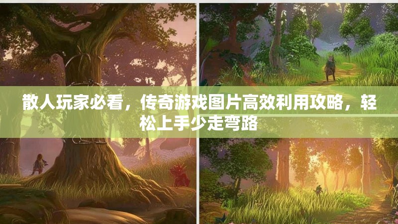 散人玩家必看，传奇游戏图片高效利用攻略，轻松上手少走弯路