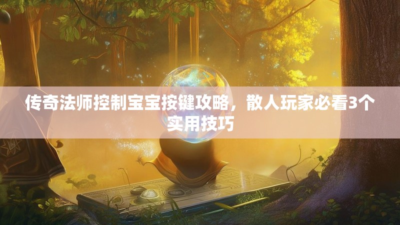 传奇法师控制宝宝按键攻略，散人玩家必看3个实用技巧