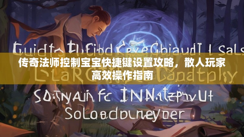 传奇法师控制宝宝快捷键设置攻略，散人玩家高效操作指南