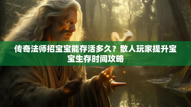 传奇法师招宝宝能存活多久?散人玩家提升宝宝生存时间攻略