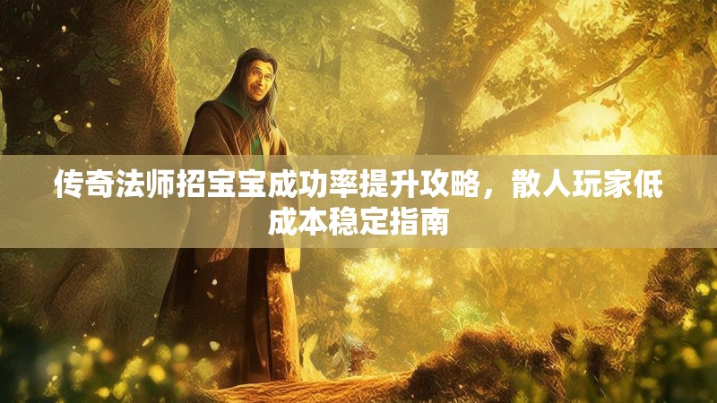 传奇法师招宝宝成功率提升攻略，散人玩家低成本稳定指南