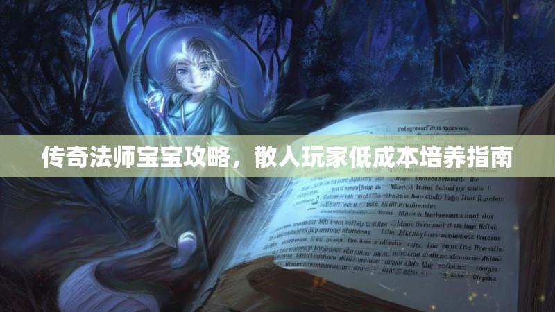 传奇法师宝宝攻略,散人玩家低成本培养指南