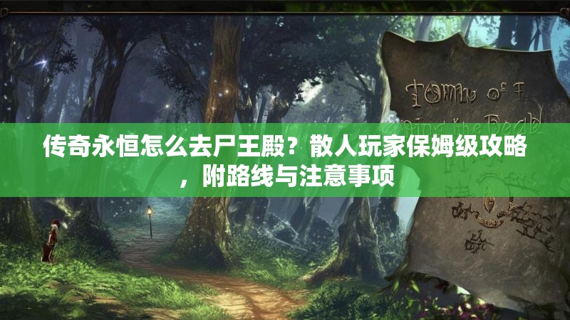 传奇永恒怎么去尸王殿？散人玩家保姆级攻略，附路线与注意事项