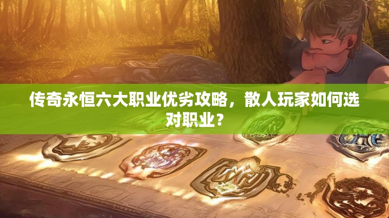 传奇永恒六大职业优劣攻略，散人玩家如何选对职业？