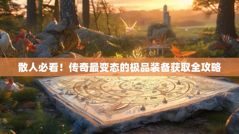 散人必看！传奇最变态的极品装备获取全攻略