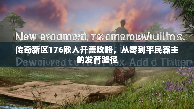 传奇新区176散人开荒攻略，从零到平民霸主的发育路径