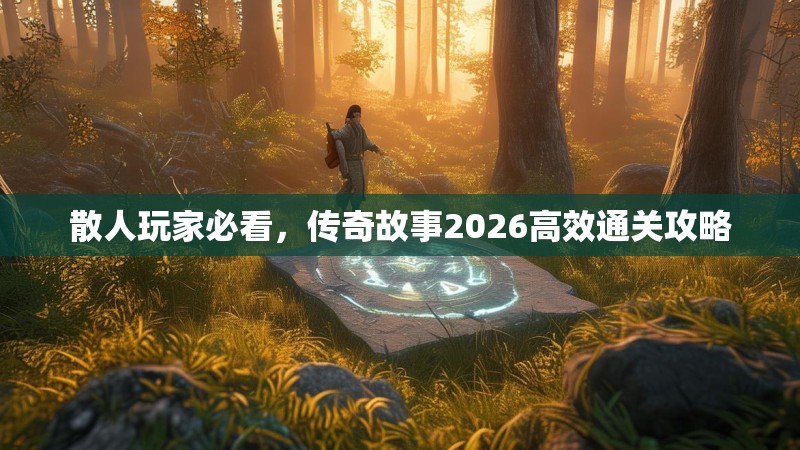 散人玩家必看，传奇故事2026高效通关攻略