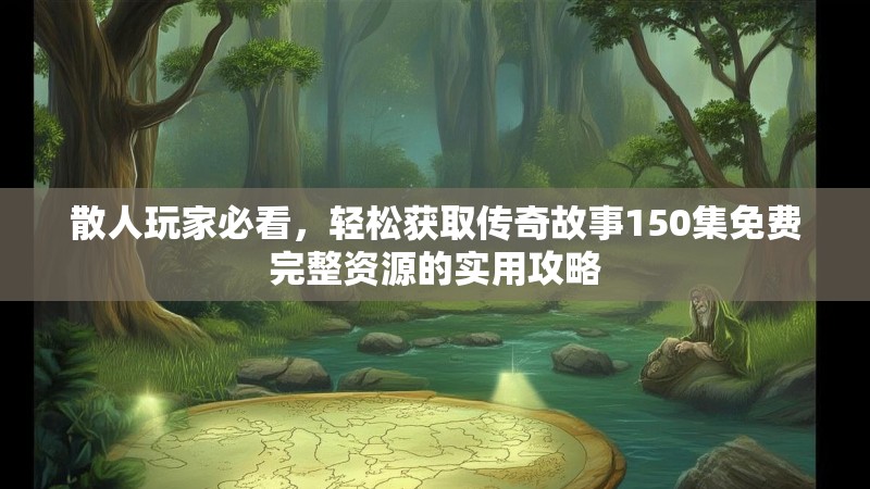散人玩家必看，轻松获取传奇故事150集免费完整资源的实用攻略