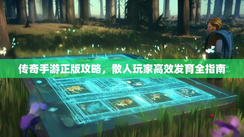 传奇手游正版攻略，散人玩家高效发育全指南