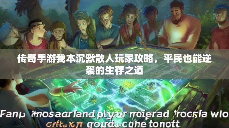 传奇手游我本沉默散人玩家攻略，平民也能逆袭的生存之道