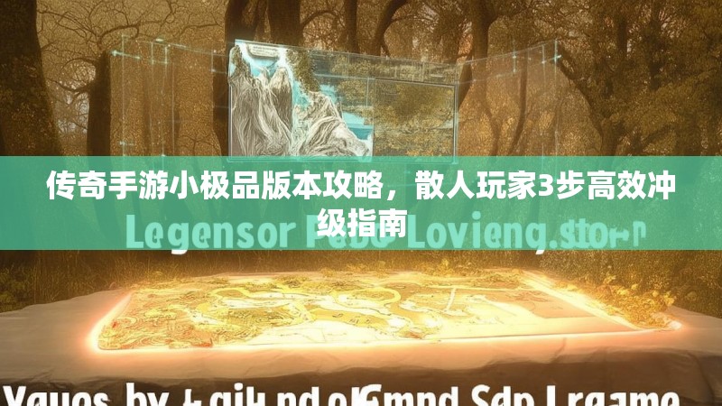 传奇手游小极品版本攻略，散人玩家3步高效冲级指南