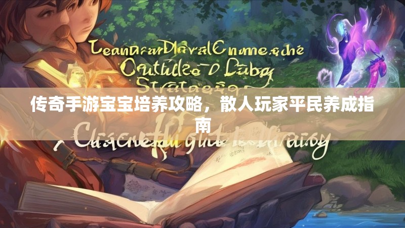 传奇手游宝宝培养攻略，散人玩家平民养成指南