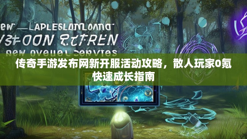 传奇手游发布网新开服活动攻略，散人玩家0氪快速成长指南